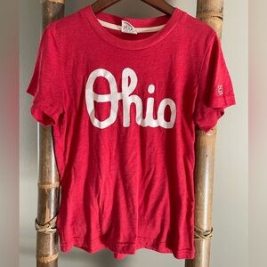 HOMAGE Red and White T-Shirt